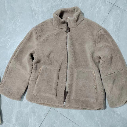 Manteau en laine à col roulé pour femmes – Chaud et élégant